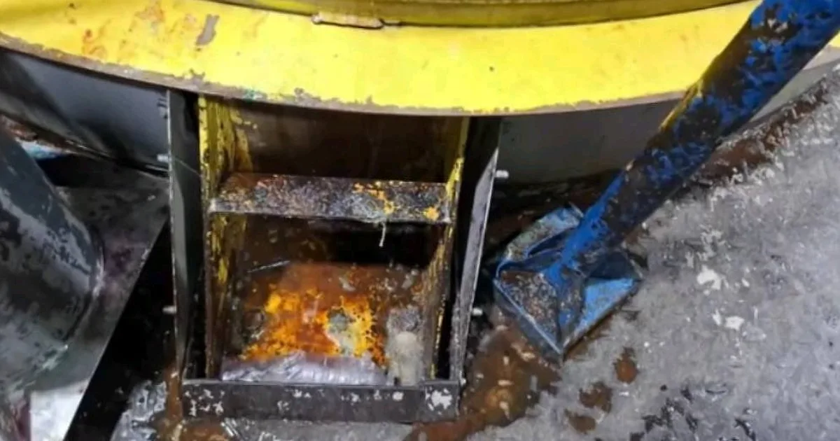 Imagens de fábrica da Ypê mostram máquinas corroídas