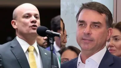 Líder da oposição reage após repercussão de conversas entre Flávio Bolsonaro e Vorcaro