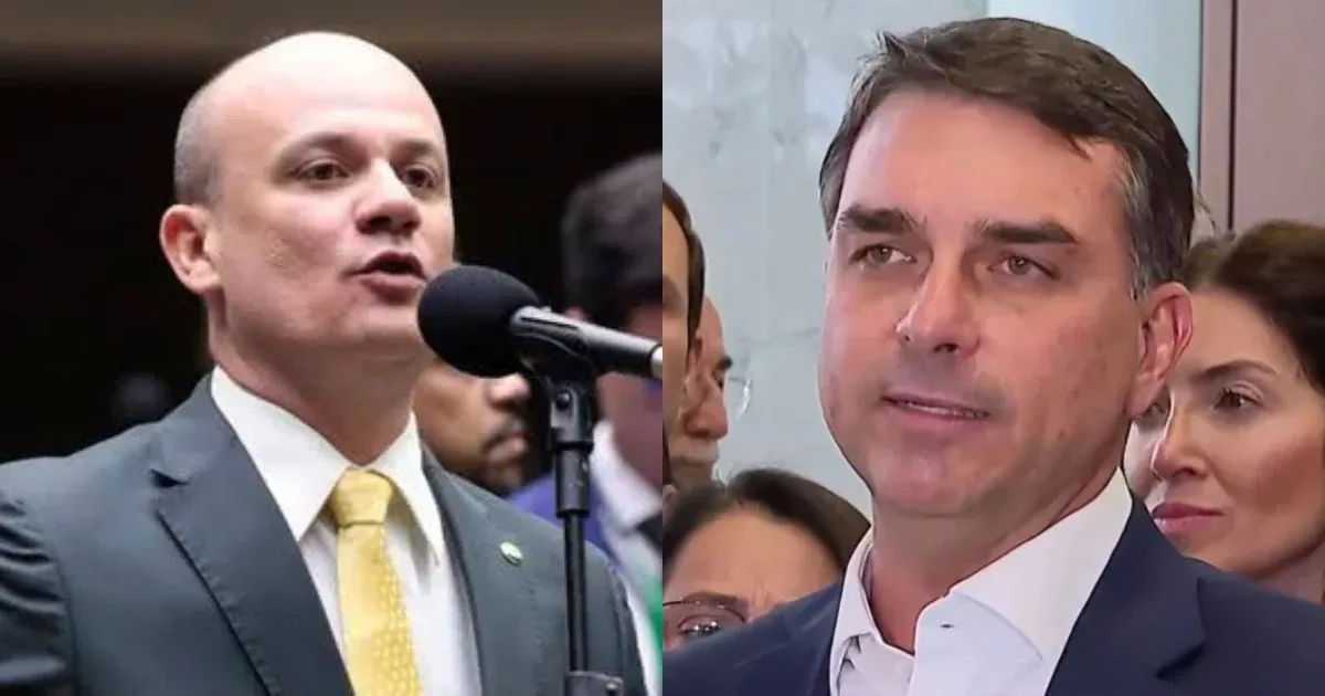 Líder da oposição reage após repercussão de conversas entre Flávio Bolsonaro e Vorcaro