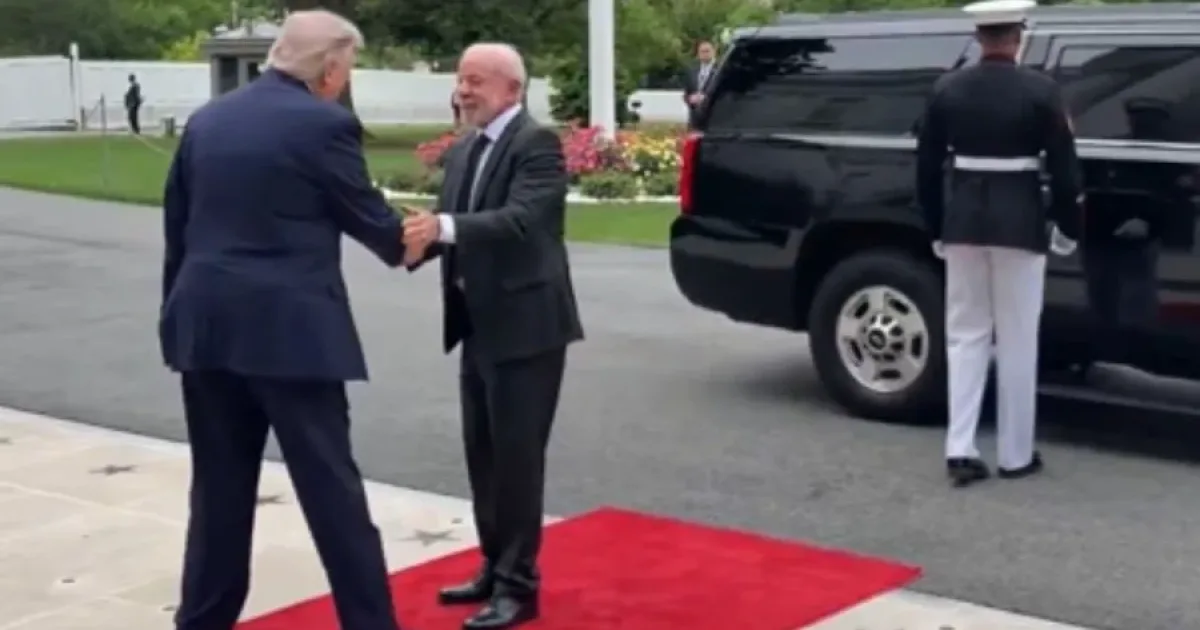 Lula e Trump se reúnem na Casa Branca em meio a agenda estratégica bilateral