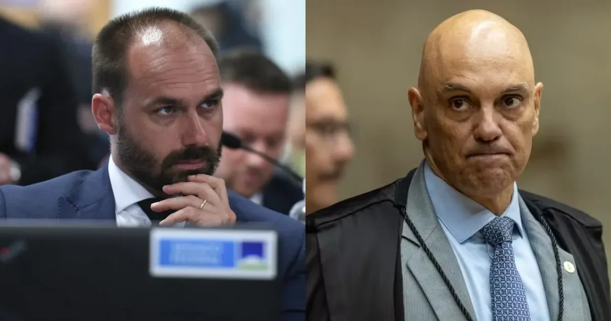 Moraes não pode julgar ação contra Eduardo Bolsonaro, DPU diz ao STF