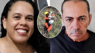 Mulher resgatada após ser jogada de penhasco pelo ex em BH recebe alta