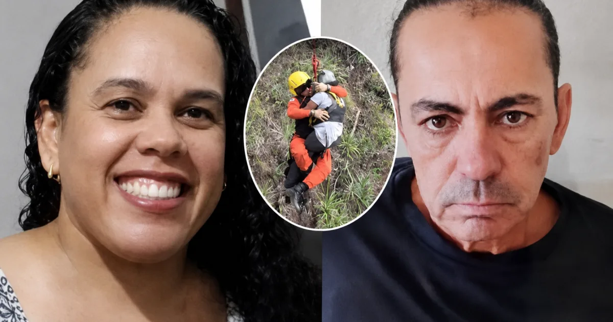 Mulher resgatada após ser jogada de penhasco pelo ex em BH recebe alta