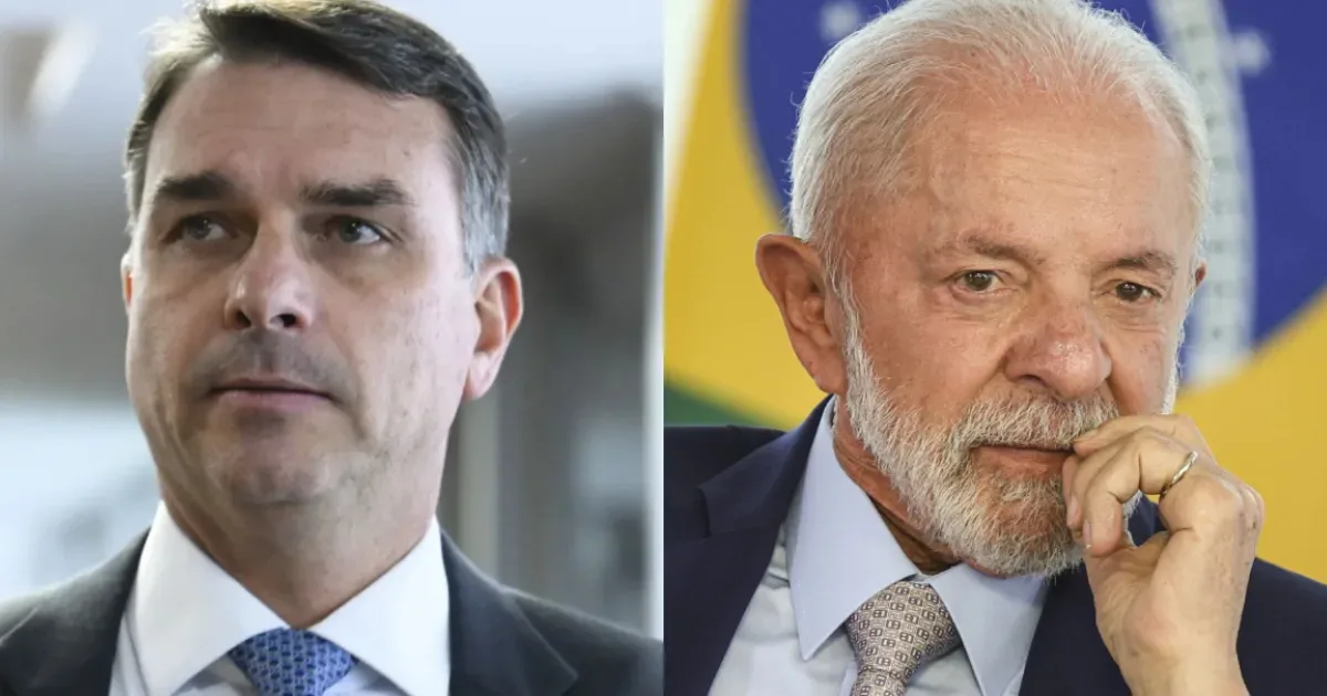 Nova pesquisa acirra disputa entre Flávio Bolsonaro e Lula