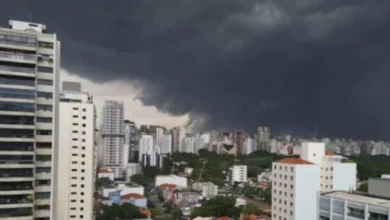 São Paulo tem aviso de perigo potencial de tempestade com rajadas
