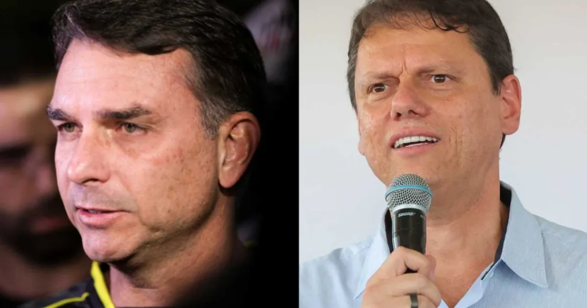 Tarcísio cobra esclarecimentos de Flávio sobre ligação com Vorcaro
