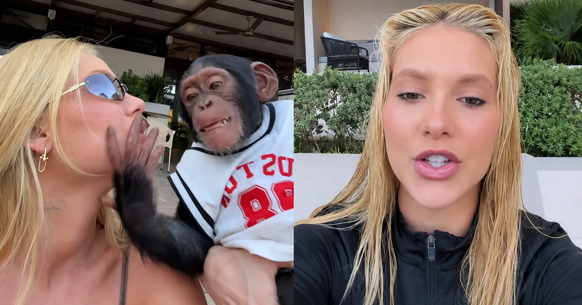 Virginia Fonseca faz desabafo após vídeo com macaco gerar ataques a Vini Jr.