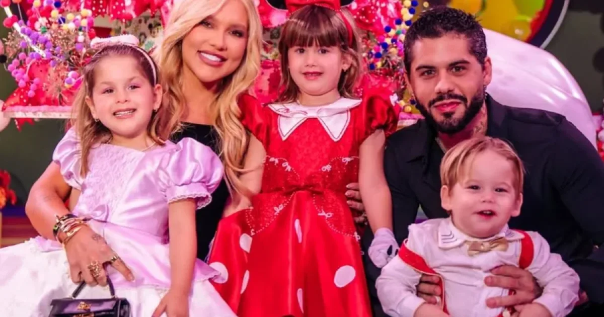 Virginia tem gesto comentado após aparecer com Zé Felipe