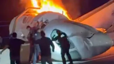 Acidente aéreo deixa uma pessoa sem vida após jato executivo cair em rodovia
