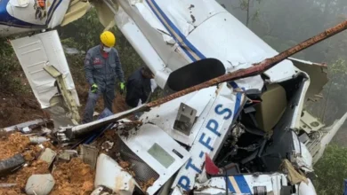 Acidente com helicóptero termina sem sobreviventes