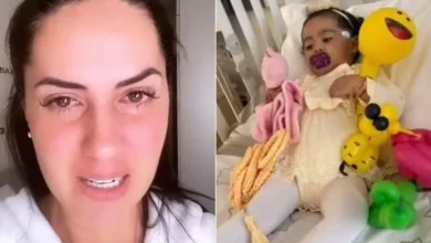Bastidores das celebridades: Graciele Lacerda compartilha atualizações sobre a saúde da filha após biópsia