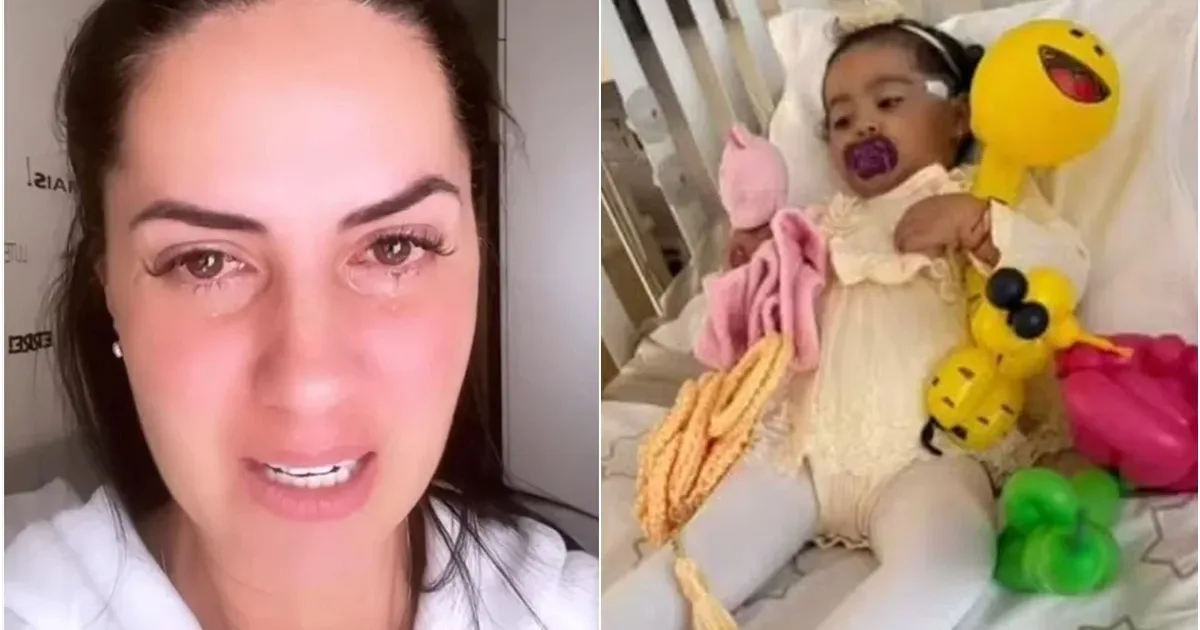 Bastidores das celebridades: Graciele Lacerda compartilha atualizações sobre a saúde da filha após biópsia