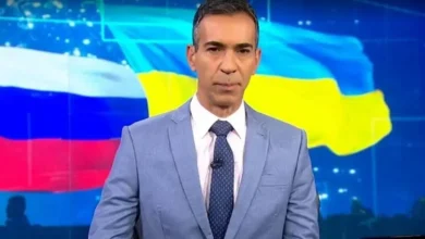César Tralli informa nova escalada do conflito na Ucrânia e emociona telespectadores no Jornal Nacional