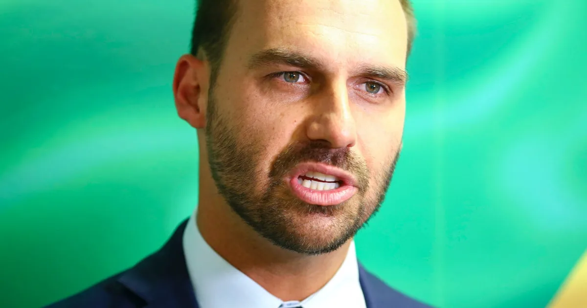 Eduardo Bolsonaro diz ter pedido a Trump volta de sanções contra Alexandre de Moraes