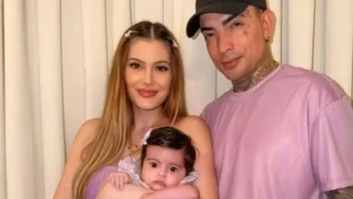 Esposa de MC Guimê sofre acidente com filha bebê