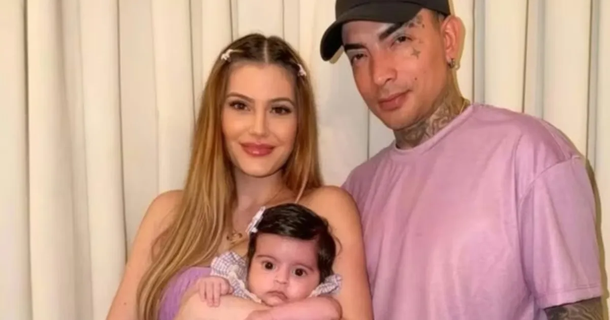 Esposa de MC Guimê sofre acidente com filha bebê