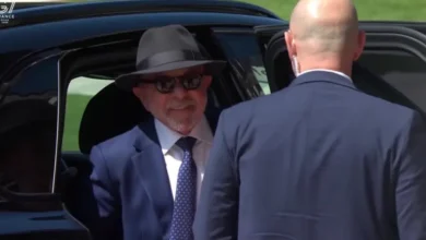 G7: Lula é flagrado dando bronca em Mauro Vieira por chegar cedo a reunião
