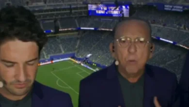 Galvão Bueno perde a paciência durante estreia do Brasil na Copa
