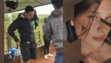 Imagens inéditas mostram Maria Eduarda antes de ser arremessada; veja
