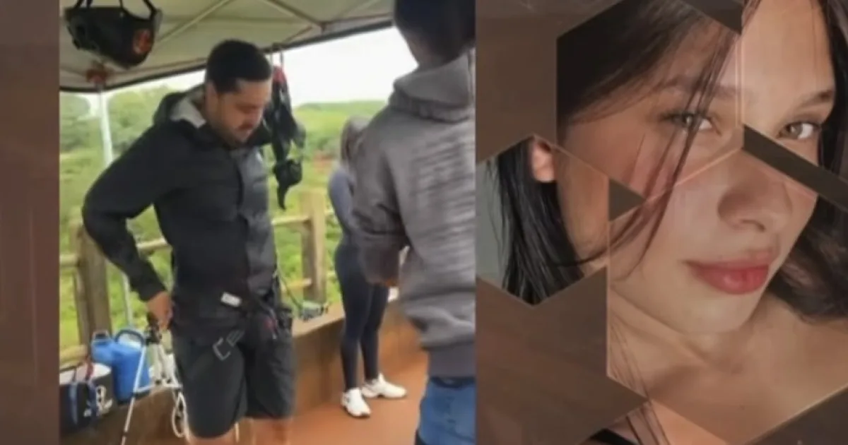 Imagens inéditas mostram Maria Eduarda antes de ser arremessada; veja
