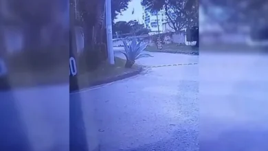 Imagens mostram momento de queda de helicóptero no Rio de Janeiro