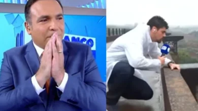Imprevisto no jornalismo: Equipe da Record passa por momento de instabilidade durante cobertura ao vivo em SP