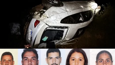 MG: saiba quem eram as cinco pessoas mortas em acidente em ribanceira