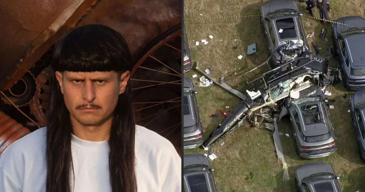 Morre Oliver Tree em colisão de helicópteros no RJ
