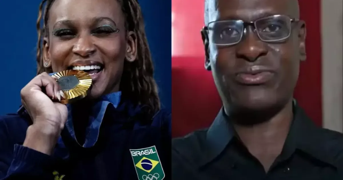 Morte do pai de Rebeca Andrade emociona o mundo do esporte brasileiro
