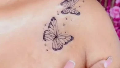 Mulheres com tatuagem de borboleta viram alvo de discursos