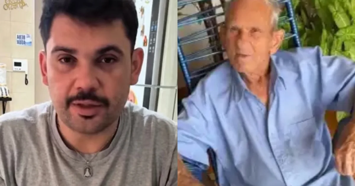 Neto do influenciador Vovô Anésio divulga comunicado em vídeo