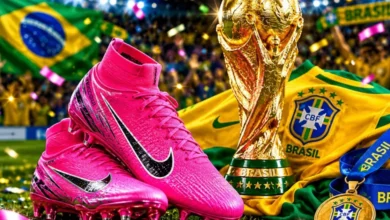 O mistério das chuteiras rosas na Copa finalmente foi explicado