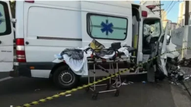 Paciente falece depois de ambulância perder o controle