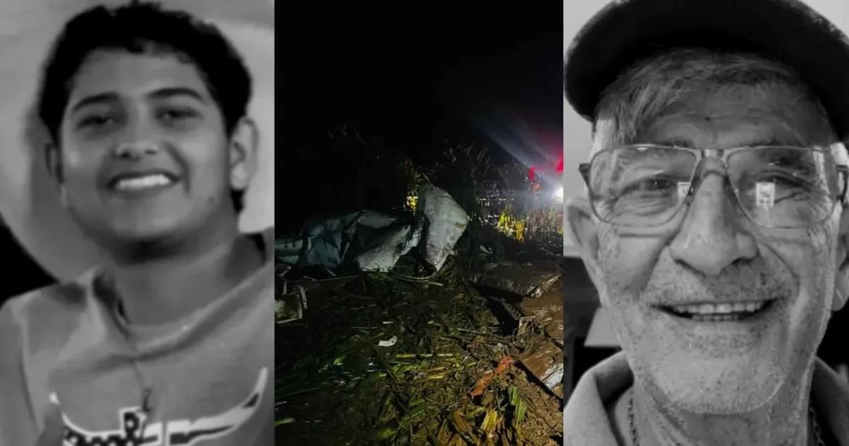 Queda de avião tira a vida de avô e neto no interior de Goiás