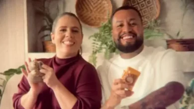 Tati Machado e marido anunciam gravidez e deixam todos encantados