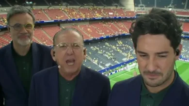 Tensão na televisão: Alexandre Pato e Galvão Bueno se desentendem ao vivo no SBT
