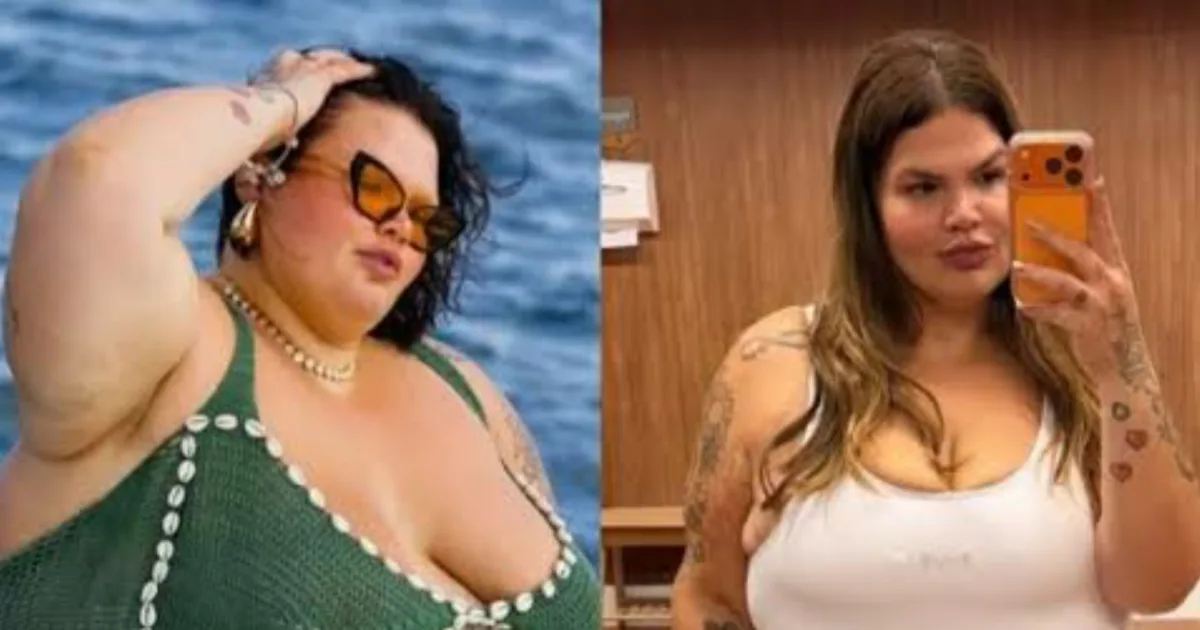 Thais Carla perde mais de 100 Kg, e grava vídeo se trocando para mostrar novo shape