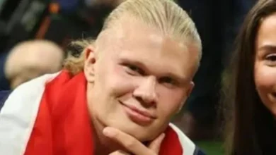 A esposa de Erling Haaland é frequentemente elogiada por sua beleza