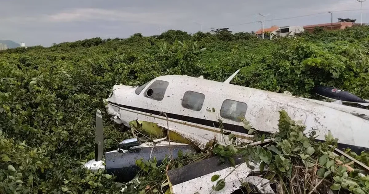 Avião cai em Navegantes (SC); Saiba mais