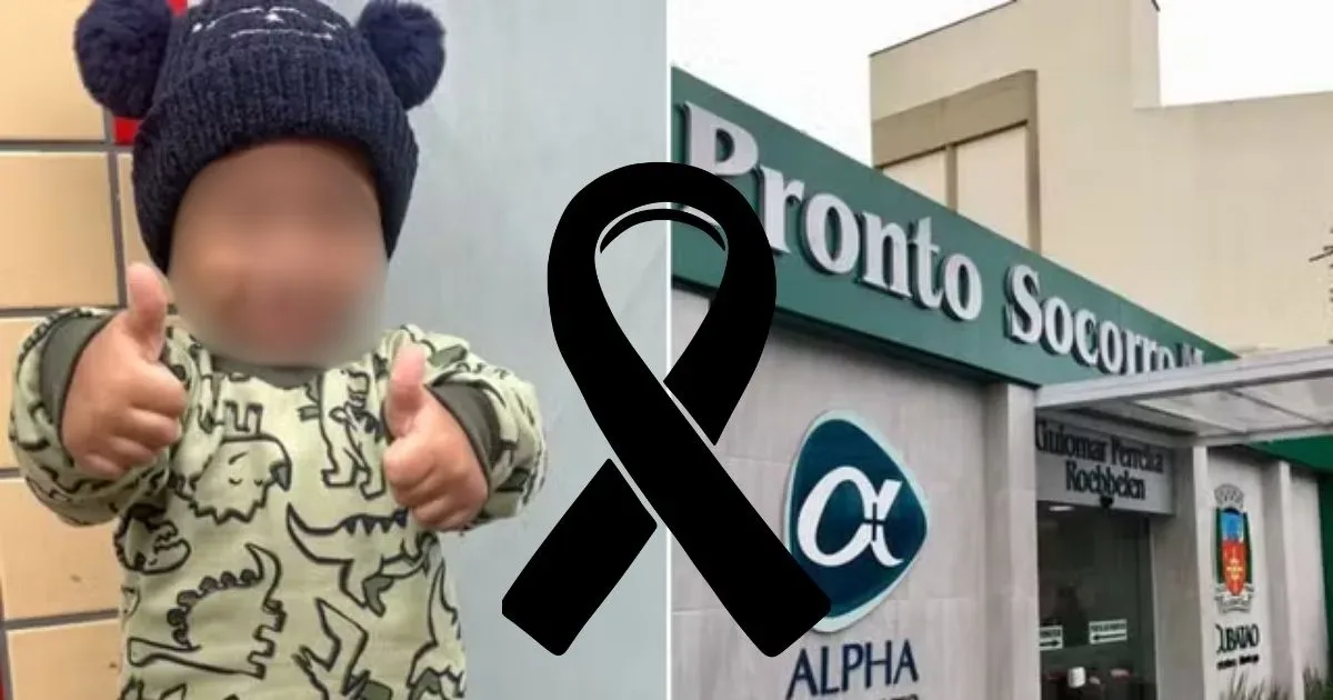 Bebê de apenas dois anos falece mesmo depois de ser liberado de Pronto Socorro