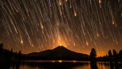 Chuva de meteoros poderá iluminar o céu de todo o Brasil