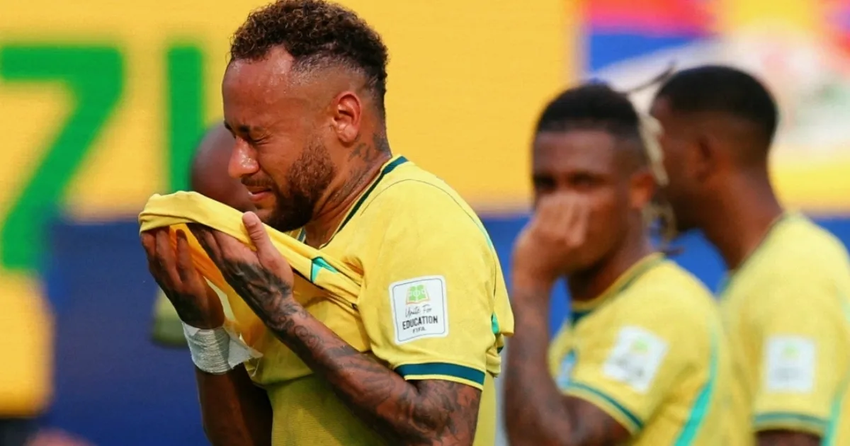 Declaração de Neymar após queda na Copa comove torcedores