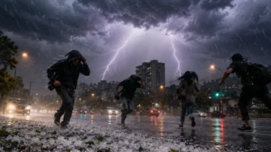 Defesa Civil faz alerta para tempestades com granizo