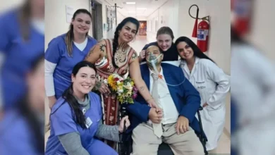 Empresário realiza sonho ao se casar no hospital e emociona o país com sua história