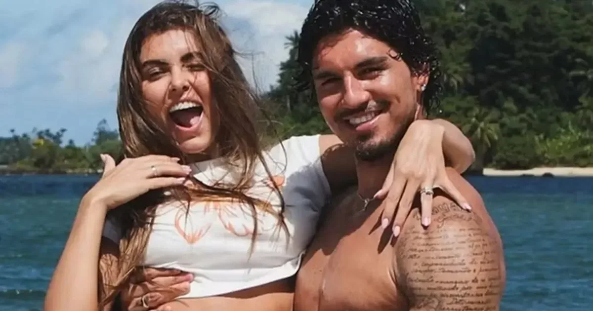 Ex-noiva de Zé Felipe, Isabella Arantes se casa com Gabriel Medina