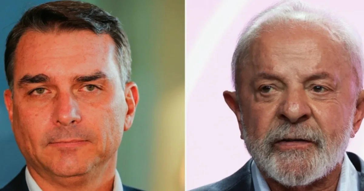 Flávio tem motivo para comemorar, ao contrário de Lula