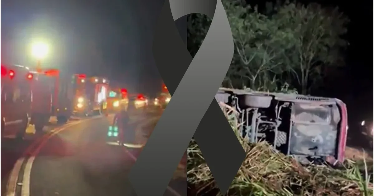 Grave acidente com ônibus paraguaio em Santa Catarina mobiliza equipes de resgate na SC-492