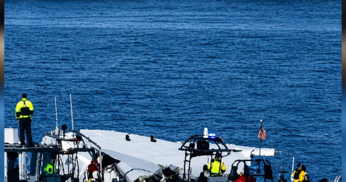 Hidroavião com 11 pessoas a bordo cai