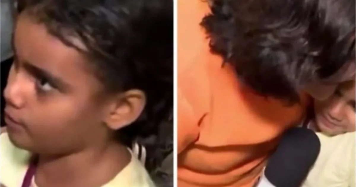 Menina emociona o Brasil ao falar da mãe durante entrevista ao vivo na TV