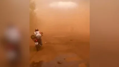 Nuvem gigante de poeira surpreende moradores e transforma cenário no interior do Tocantins